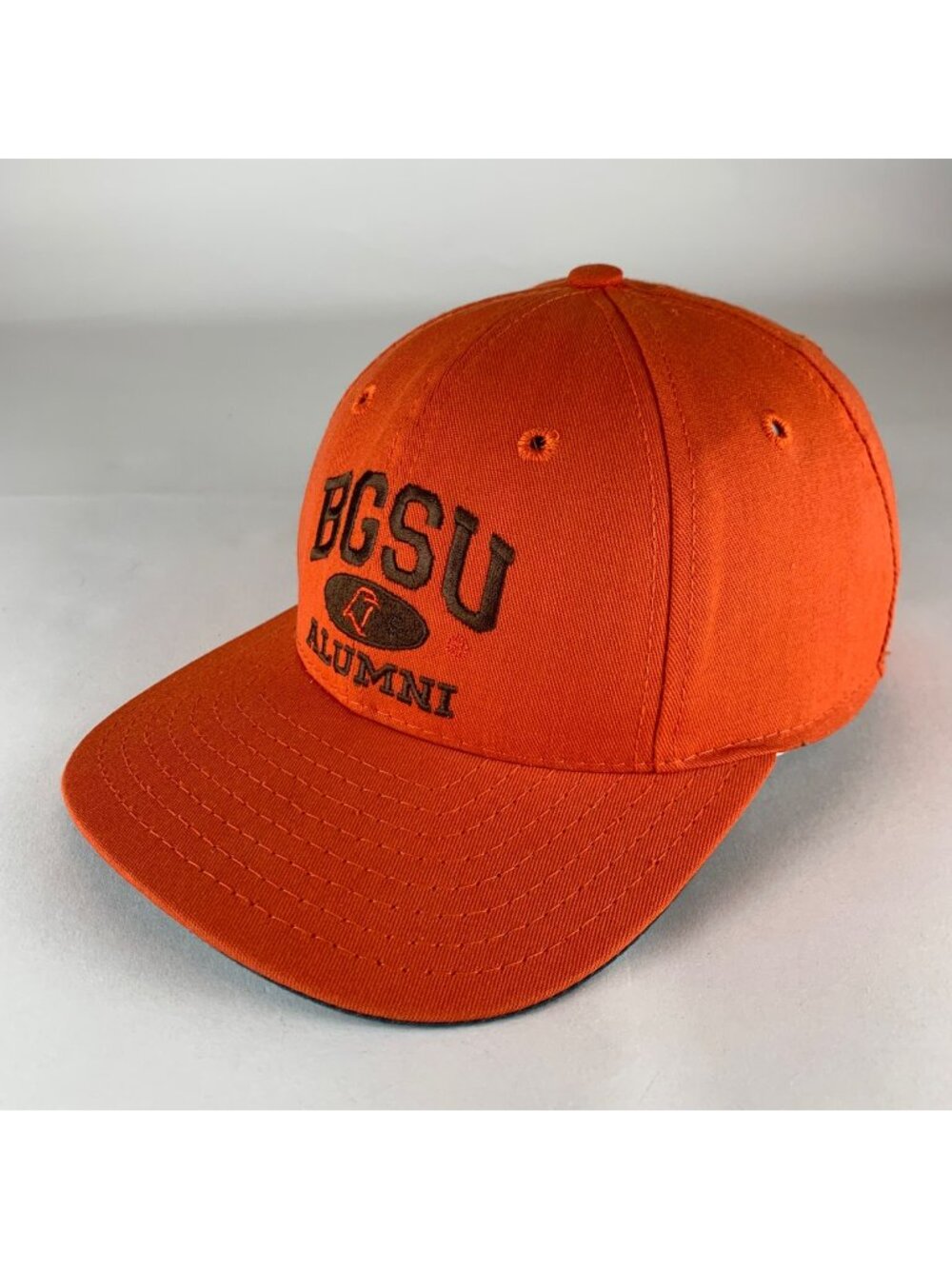 Bowling Green State University Falcons Alumni Vintage Orange Legacy Snapback Hat